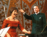 Jania Aubakirova with Mikhail Pletnev